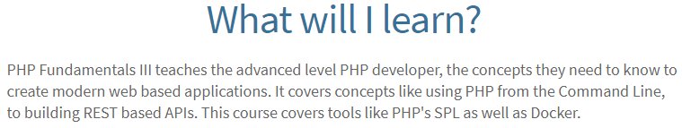 Learn the skills needed to architect applications in PHP with "PHP Fundamentals III"

zend.com/en/services/tr…

#PHP #phptraining #learning