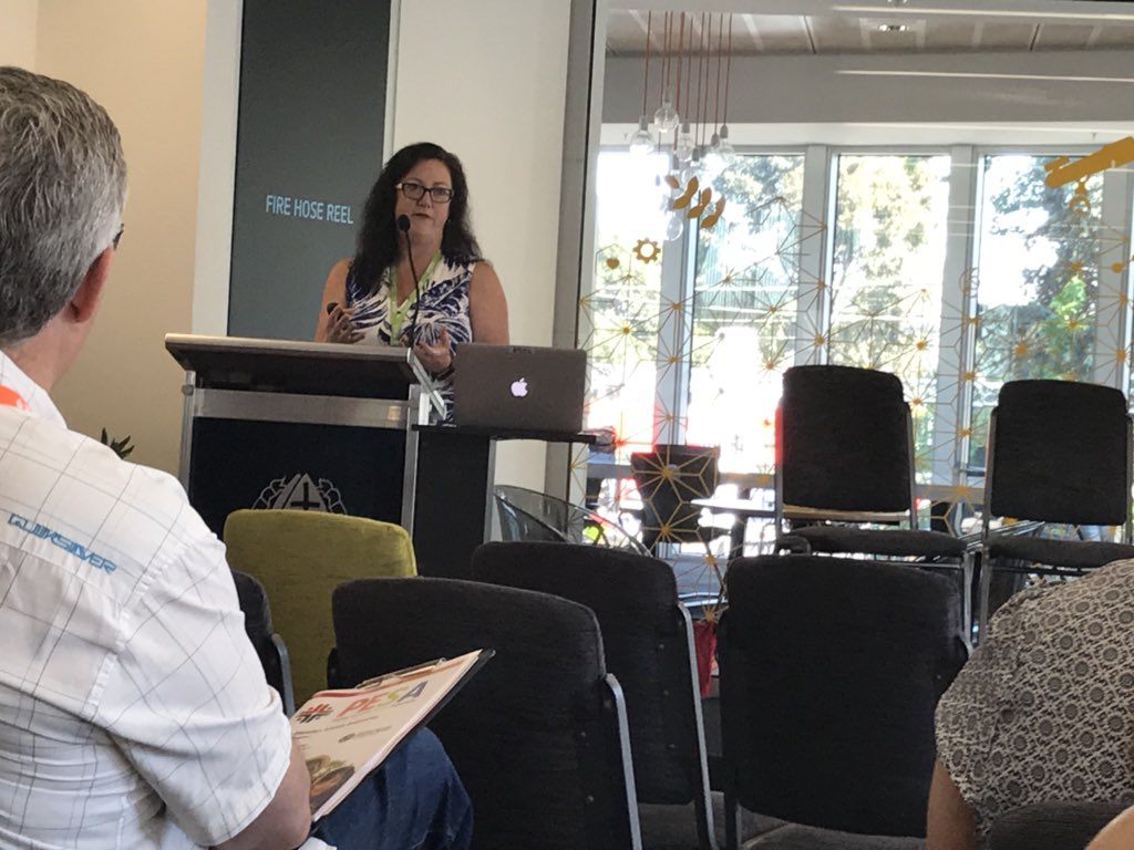 posifygroup's tweet photo. Thanks @toraisejoy for using your strengths, humour &amp; creativity, to share your knowledge about pos ed #PESAVic17 https://t.co/SUdZarR81k