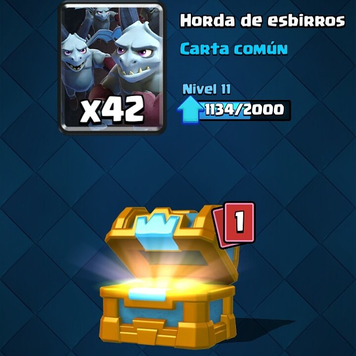 scoundrelSD's tweet photo. Este #cofredeoro ya ha valido la pena!! #hordadeesbirros #hordaesbirros #ClashRoyale #CR #Royale #minions https://t.co/GuIZZPDldh