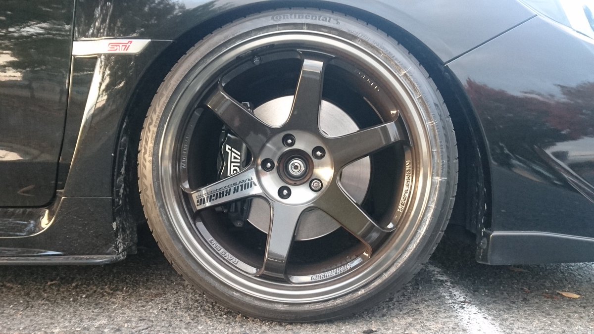 18yb's tweet photo. NEWホイール、19inch♪ https://t.co/fU6B1ZnZaU
