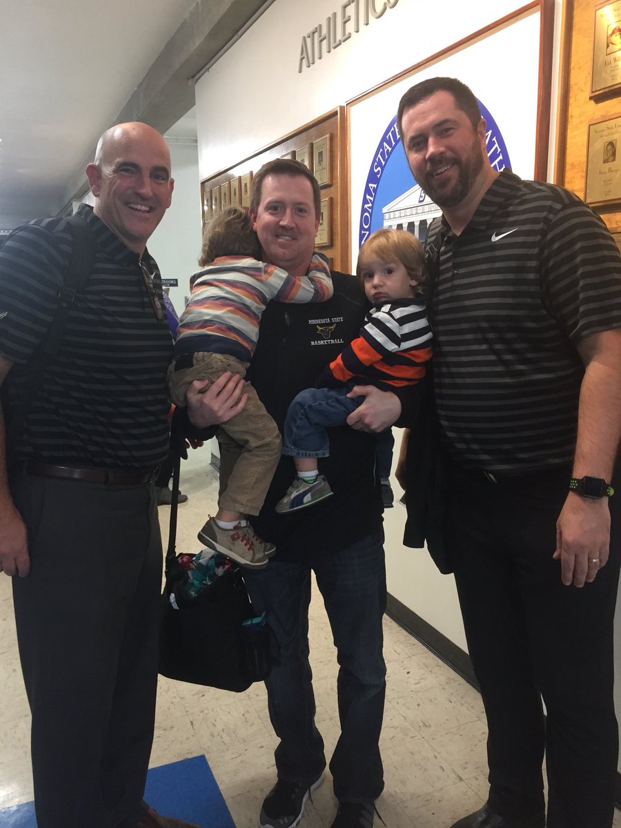 Great seeing our first point guard when we took over this program! Jay Larson is a BIG reason we are here!! #MavFam