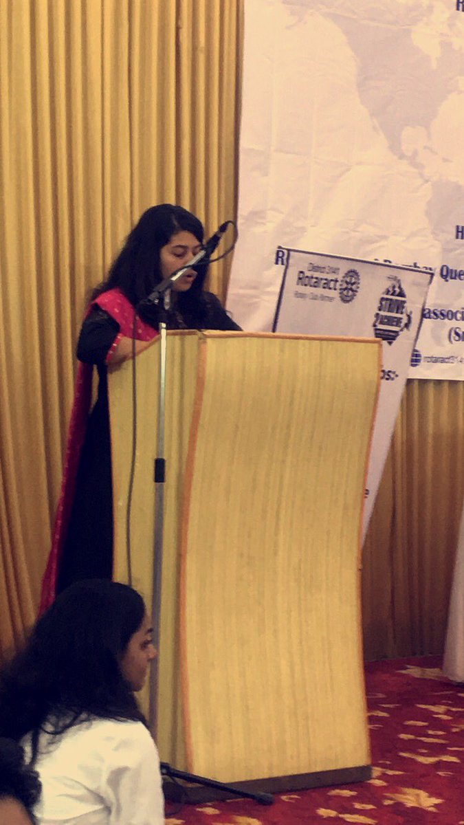 Rotaract3141's tweet photo. Countries at #GSL with their opening speech at #RMUN17
#RotaractMumbai #Rotaract50 #RID3141 #MUN #UnitedNation #ModelMUN https://t.co/CismCaz61t
