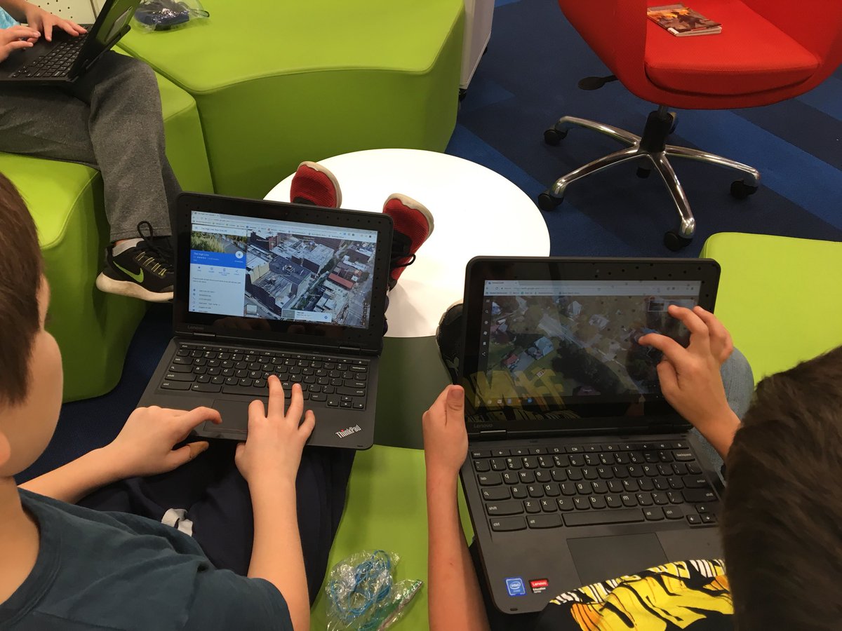 MrsCTechnology's tweet image. Fifth graders working on their designs for the Highline.