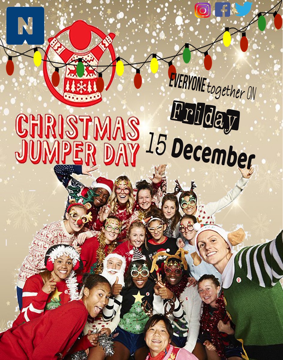 MBoixm7mip's tweet photo. CHRISTMAS JUMPER DAY! Put your best jumper on December 15th :) #m7mip #femnúria #escolesnúria #marketingdigital #mip #solidarity #jumperday #christmasjumperday #cartel https://t.co/LOYo8YVPEC