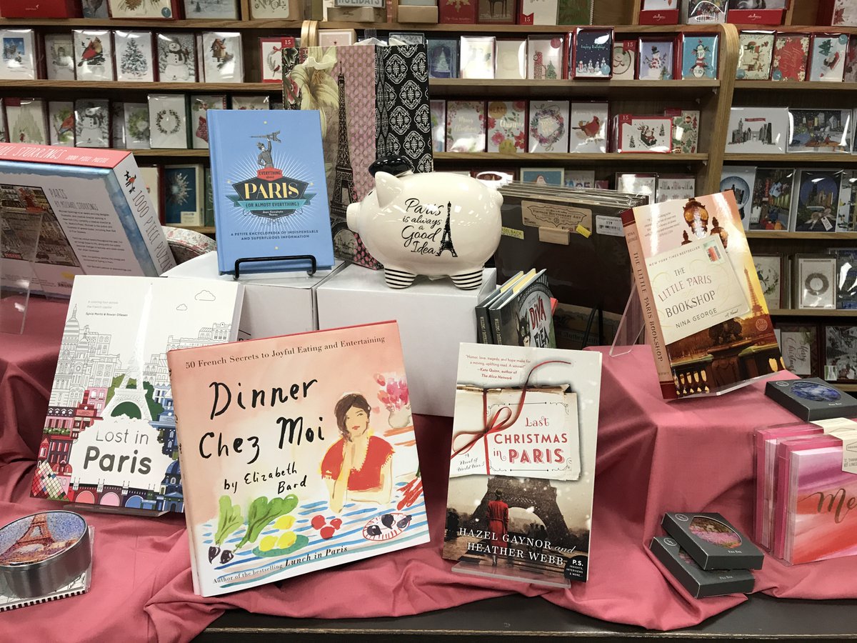 C’est Magnifique <a href="/AndersonsBkshp/">Anderson's Bookshops</a> - I spy my beautiful read LAST CHRISTMAS IN PARIS by <a href="/msheatherwebb/">Heather Webb</a> &amp; <a href="/HazelGaynor/">Hazel Gaynor</a>