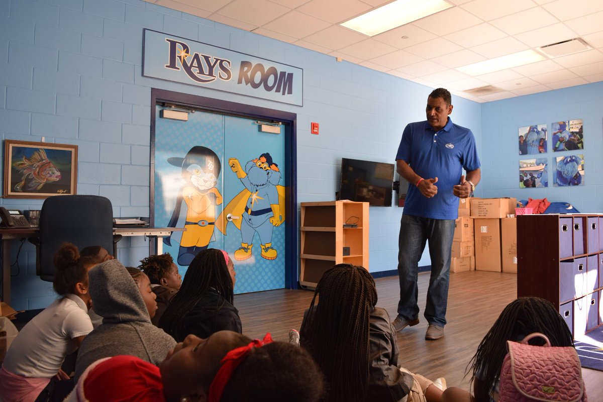 Orestes and our staff stressed the importance of education at campbell