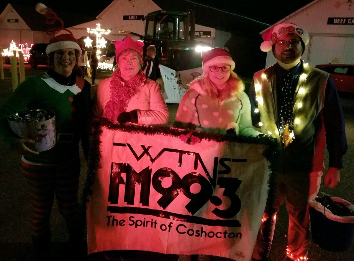 WTNSRadio's tweet photo. WTNS at the Coshocton  Miracle on Main Street Parade! https://t.co/h7MVHmSIX2