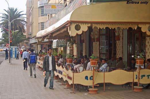 TravelToEritrea's tweet photo. #Asmara Bar Empero where you can get best cappuccino and 
pastries. 
#Travel #Tourism #Eritrea https://t.co/qyCYdfsNYm