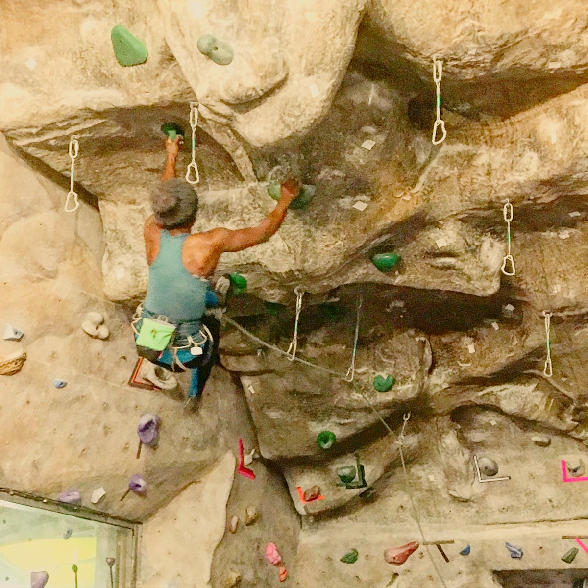 Lead #roof forerunning. New climbs, new #Challenges for your body and mind. Come join us at MPHC climbing gym!