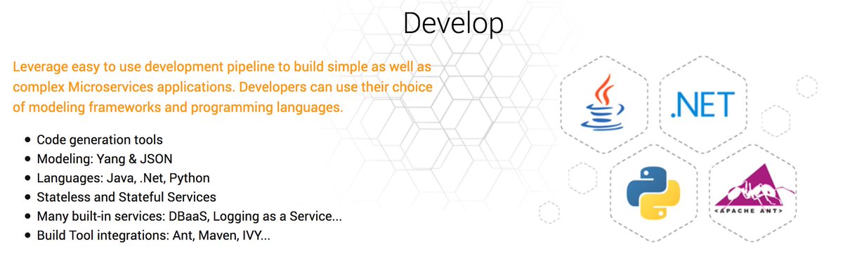 MacawBuzz's tweet photo. #Macaw supports end-to-end #Microservices lifecycle 1) Develop 2) Publish 3) Deploy 4) Operate 5) Update. In 1) you can develop polyglot apps, use our #Eclipse plugin, code gen tools and more ... https://t.co/8XYBU2XlT1 https://t.co/CWkGocksGq