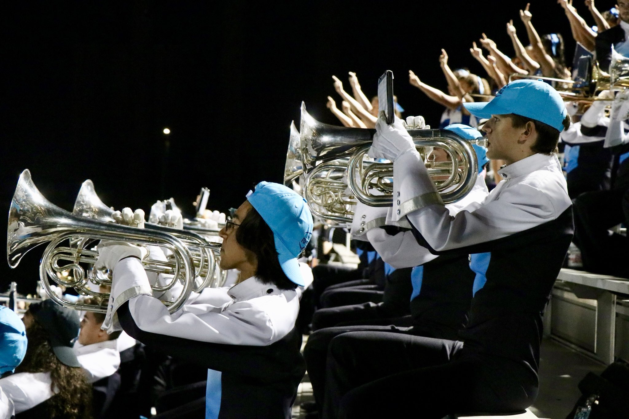 CTJ Band on Twitter "Alma mater and fight song, and we’re under way. 