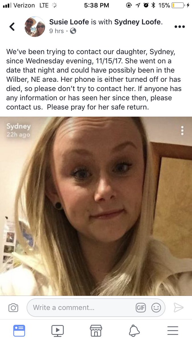 My cousin has been missing since Wednesday night. You may not have seen her but someone that follows you could have. Please spread this so everyone can keep an eye out. Prayers are welcomed as well💕