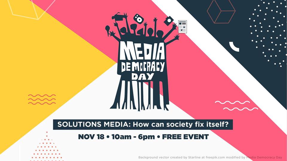 thelasource's tweet photo. FR • Une • Media Democracy Day : Les #médias au service du changement social •  La journée sera  l’occasion de partager différents points de vue sur la portée et le potentiel de l’espace numérique en tant que nouvel espace de communication • https://t.co/NLZN88D6X6 #MDD2017 https://t.co/iKQy6Wc7pI