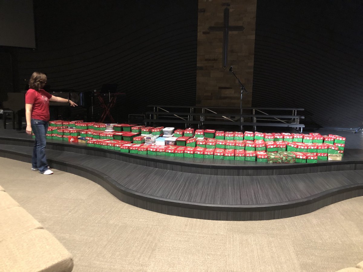 Westwood bring your shoeboxes Sunday. Last day to bring your boxes is Monday!!Operation Christmas Child needs you to change one life. Pack a box!!!! Bless a life!!!!❤️