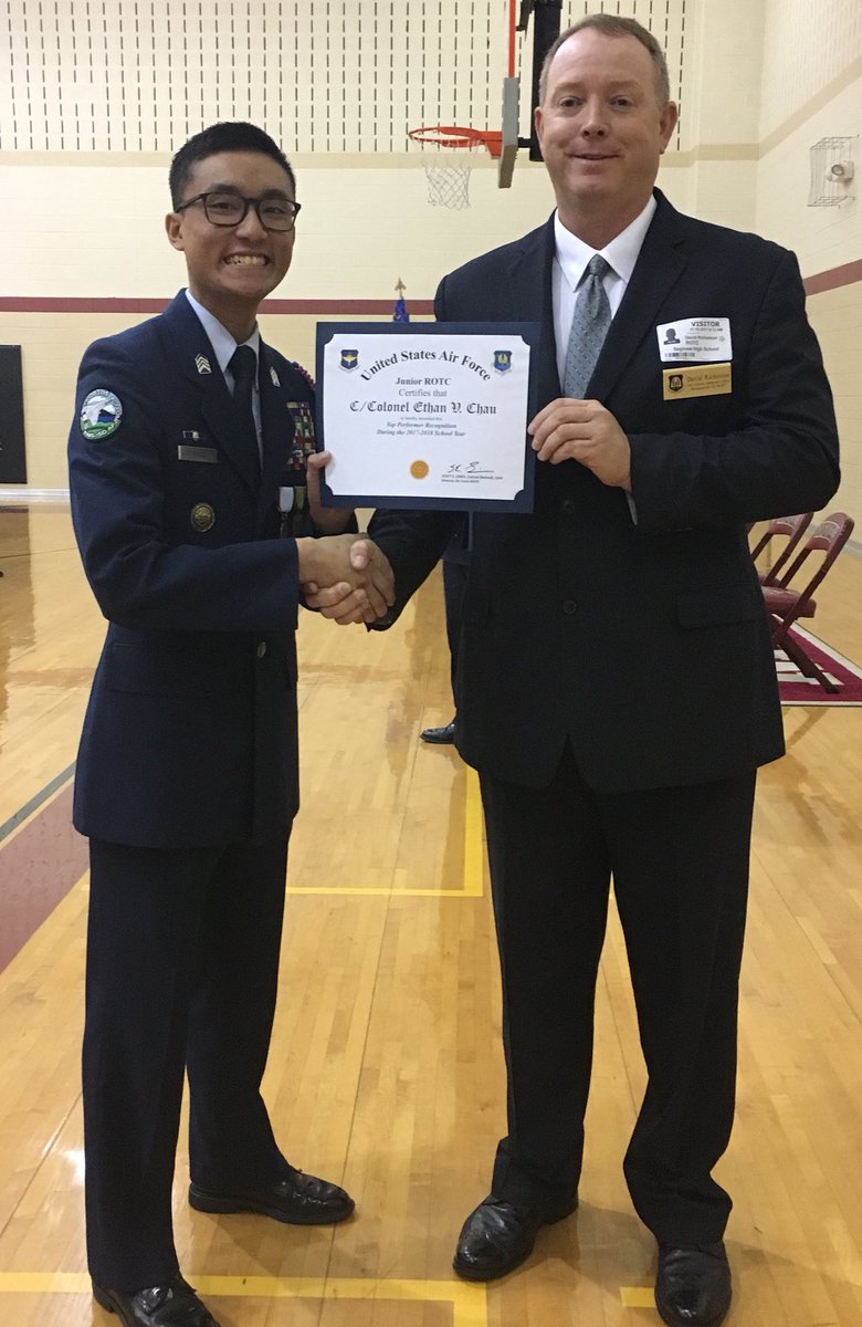 saginawhstx's tweet photo. Two SHS JROTC cadets earn top ratings during our inspections.  A great group of dedicated young men and women, and they make us proud! @danabarnesEdD @LParkerEdD #weRsaginaw https://t.co/bCsHx9WRur