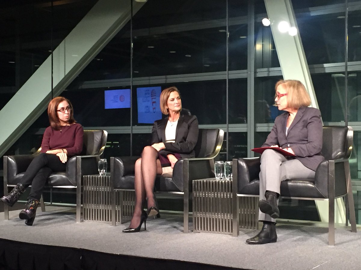 CleWorldAffairs's tweet photo. An amazing all women panel on the role of fake news and the media in #ForeignPolicy for the @WACAmerica 1918 Society dinner. #waca2017 https://t.co/XP1g08zfKa
