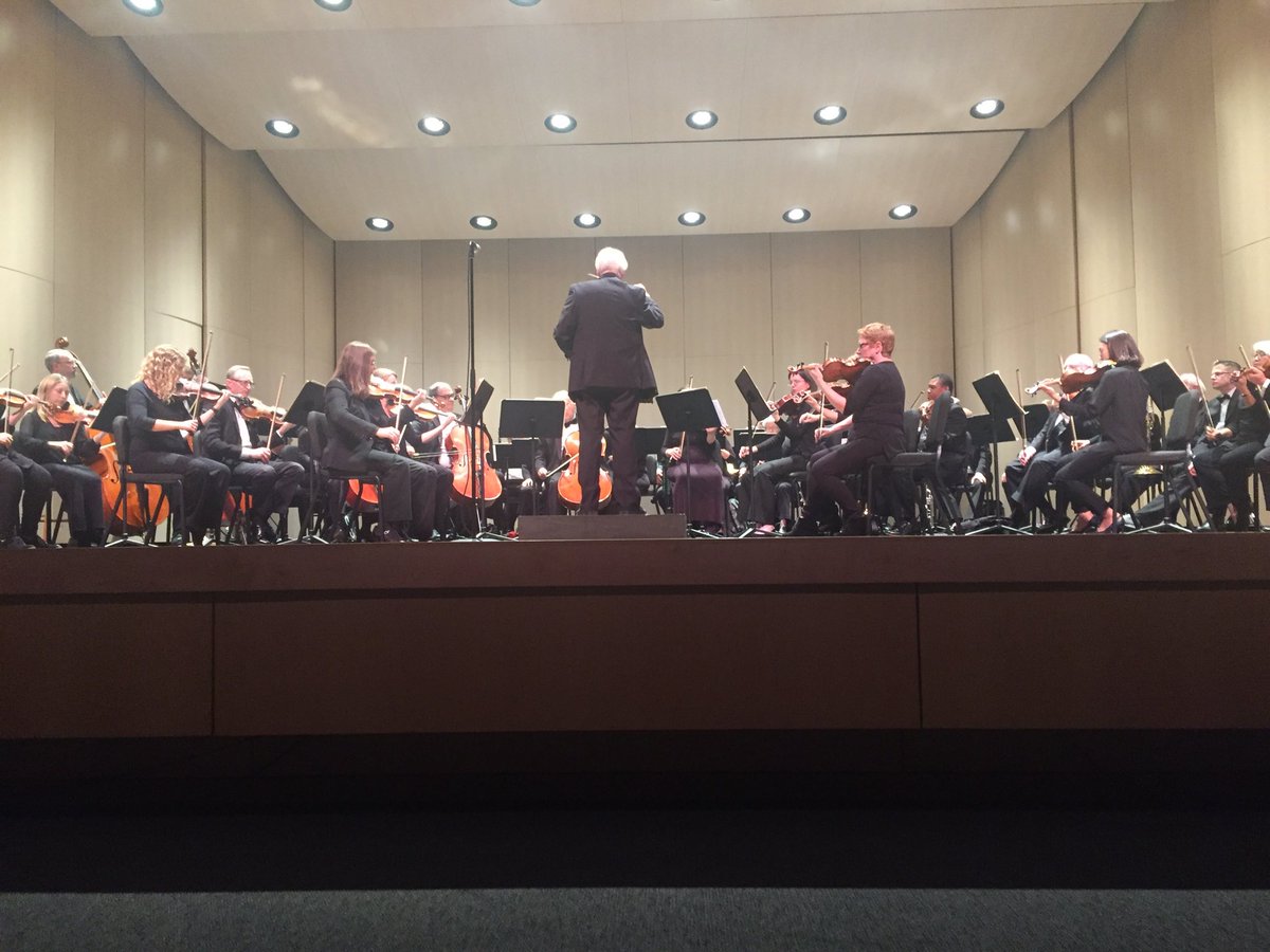 LewisvilleSymph's tweet photo. Enjoying the @LewisvilleSymph tonight! https://t.co/LcWxUZvzPF