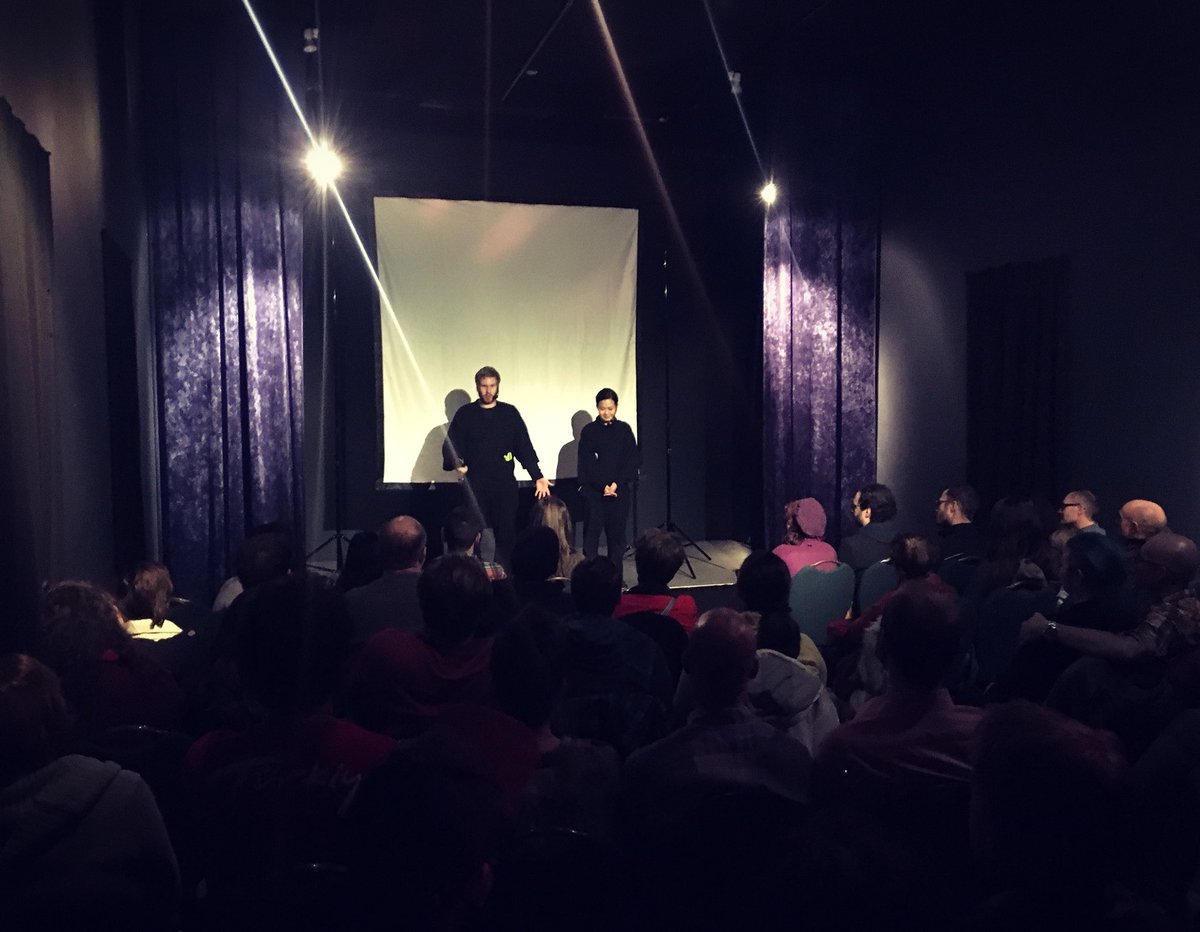SwinginWingding's tweet photo. Thank you everyone who came out last night to our presentation of a @Mochinosha Double Bill at @SuperWonderArt! We were thrilled to sell out both #ShadowKingdom and #SpaceHippo! #JFNetwork https://t.co/EGnVBfMm9Y