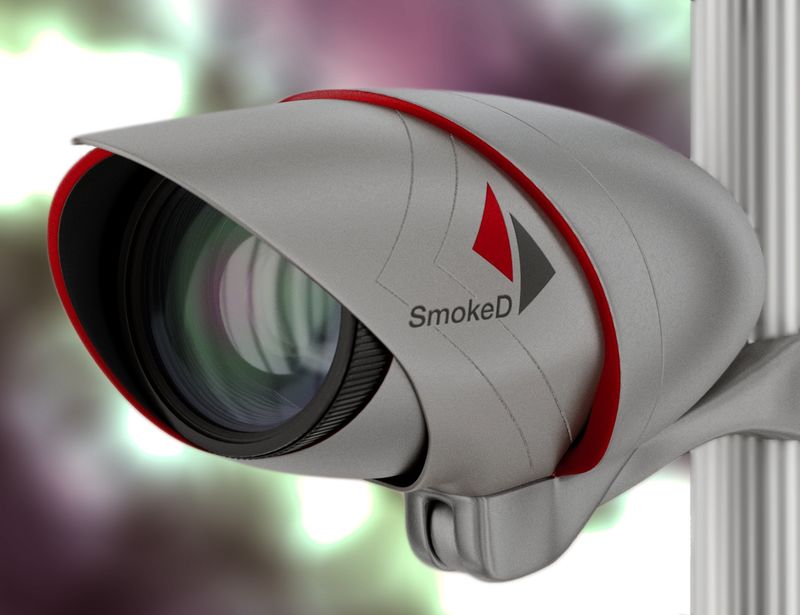 trendhunter's tweet photo. AI Fire-Detecting Cameras - The 'SmokeD' Fire Camera Protects Your Home and the Community https://t.co/QHVMCCT4ry #Tech https://t.co/yuH5kHf9LO