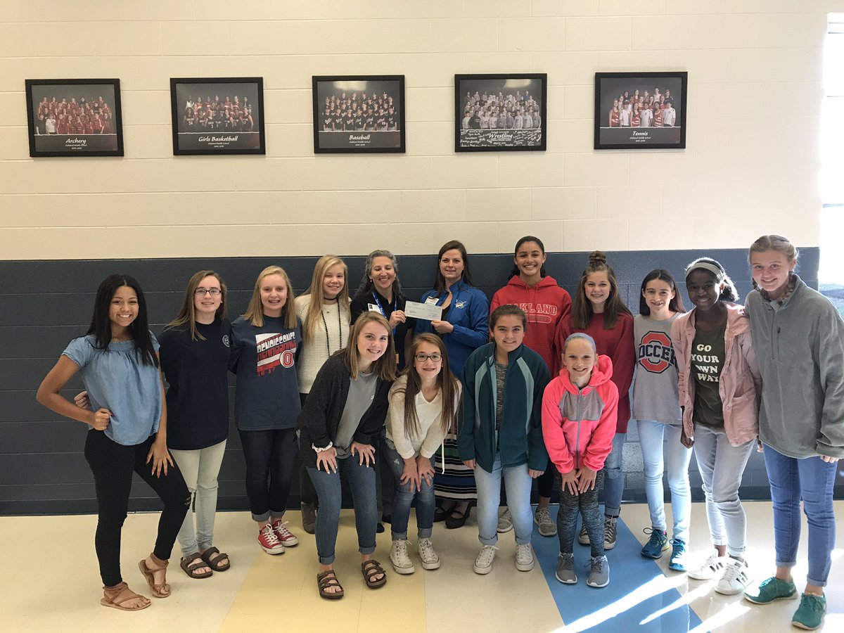 So glad to give back to the community and teach the girls there are things bigger than soccer. Presented Special Kids Murfreesboro with a $1300 check last week. Love these lessons. <a href="/ruistori1/">Dr. Tori Ruis</a>