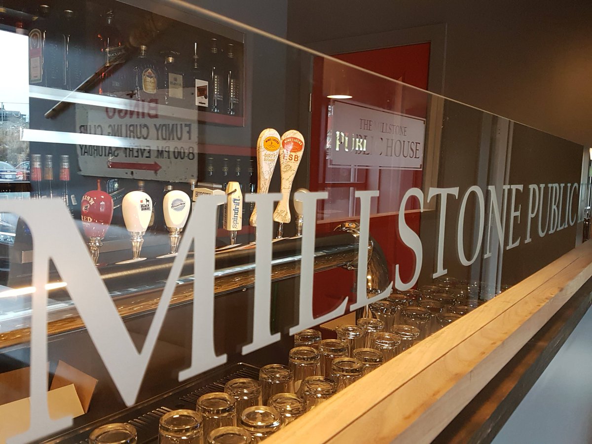 ninelocksbrew's tweet photo. Check out the grand opening of @millstone_pub in Bedford on Saturday and enjoy #NineLocks ESB and Dirty Blonde while you're there. #nscraftbeer #drinklocal https://t.co/3pri1q6MLU