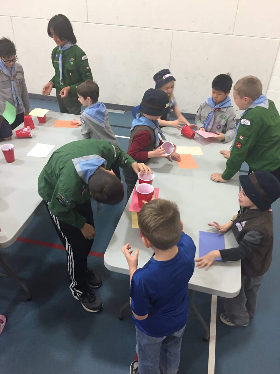 TuscanyCubs's tweet photo. Popcorn celebration group activities. Great linking. #scoutsdostuff #ScoutsCanada https://t.co/GB0ofQVB1U