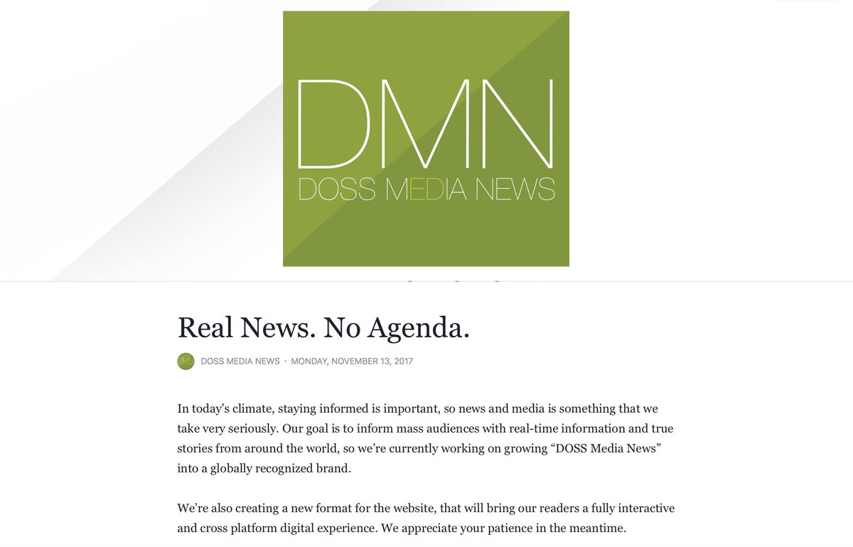 DOSSMediaNews's tweet photo. #DOSSMediaNews #RealNewsNoAgenda #News #Media #information #global 
#national #local #website #interactive #aboutus | https://t.co/cj7bDvcWrg https://t.co/c4jJvVYRxD