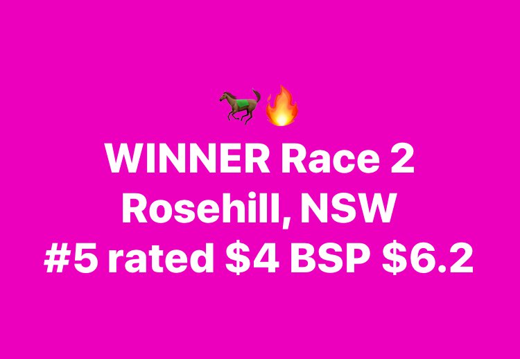 tpssyndicate's tweet photo. Sedanzer flies home to beat the favourite to the line! Another one in the bag for the horsemen ratings 😃. #nswracing #attheraces #rosehill #atthepost #attheraces #winning #thehorsemen #sticktothestrategy #tpss #ratings #sedanzer #rachaelking https://t.co/ImOv0CQxWs