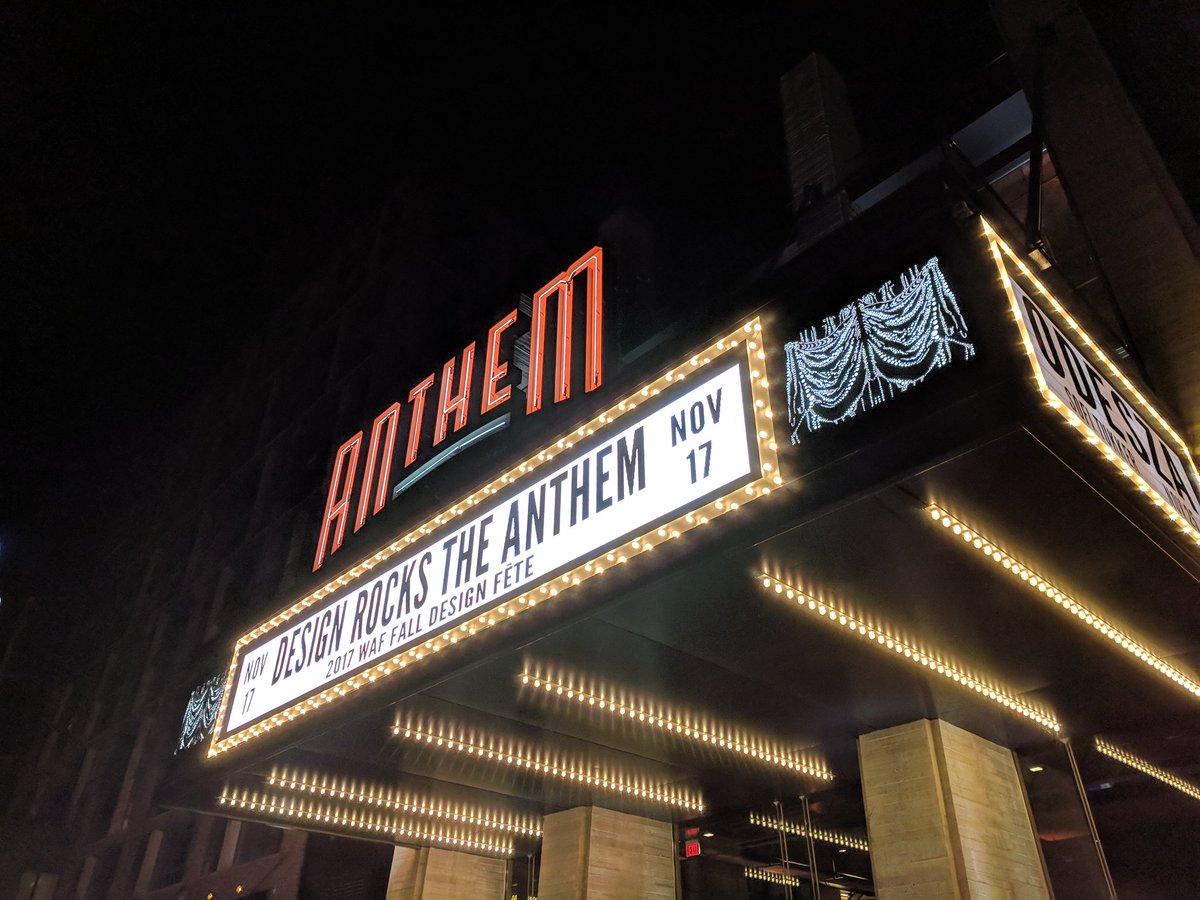 Indeed! <a href="/TheAnthemDC/">The Anthem</a> <a href="/WashArchFound/">Washington Architectural Foundation</a>