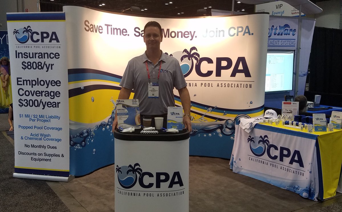 CAPoolAssoc's tweet photo. We'd like to say thanks to all of the people who visited our booth during the International Show in Orlando, Florida! You guys are awesome!
Regards,
Pat, Chris & The CPA Team
#InternationalShow2017
#Pool&SpaIndustry
#CaliforniaPoolAssociation https://t.co/5e2sAnKTew