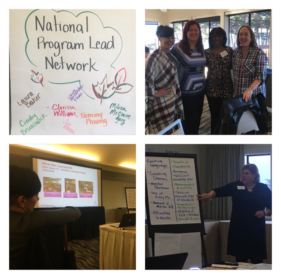 i3 Mentor Team members deepen their knowledge of infield coaching with <a href="/EllenRMoir/">Ellen Moir</a> @NewTeacherCtr