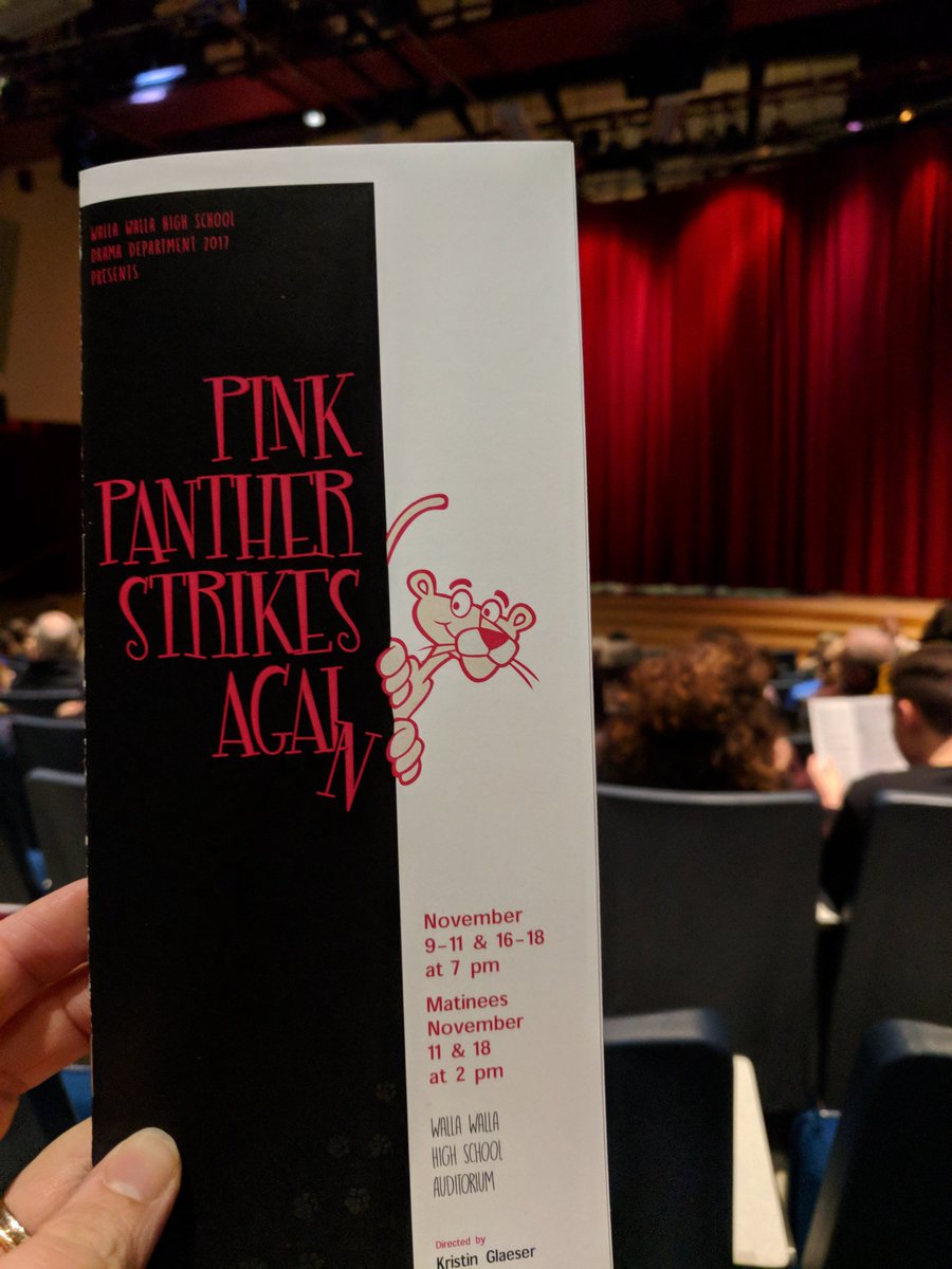 Super excited to see another terrific performance by <a href="/WWHSDrama/">WaHi Drama Dept.</a>.