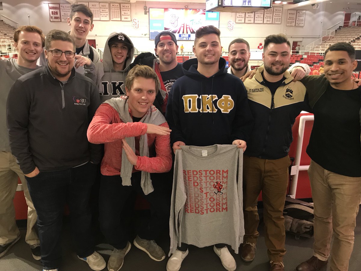 Pi Kapp @ St. John's tweet media