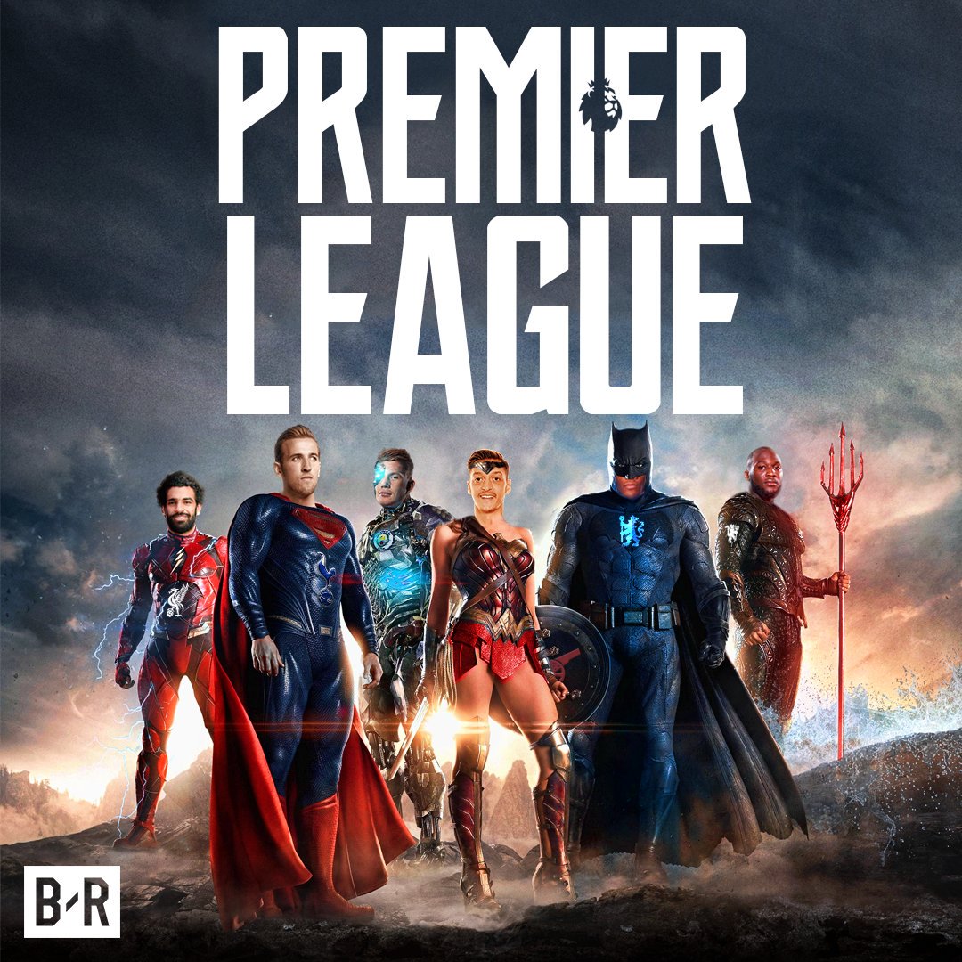 E P L W O R L D On Twitter كاركتير Brfootball على طريقة فيلم Justice League