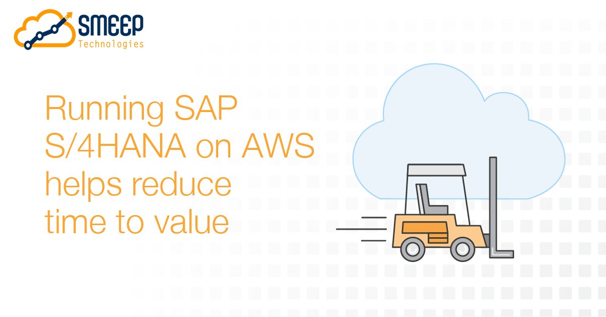 vinontech's tweet photo. Reduce Time to Value with SAP S/4HANA on AWS with SMEEP Technologies #smeeptech. Find out how: https://t.co/0GKUExHfrh https://t.co/xPd3u1uERE