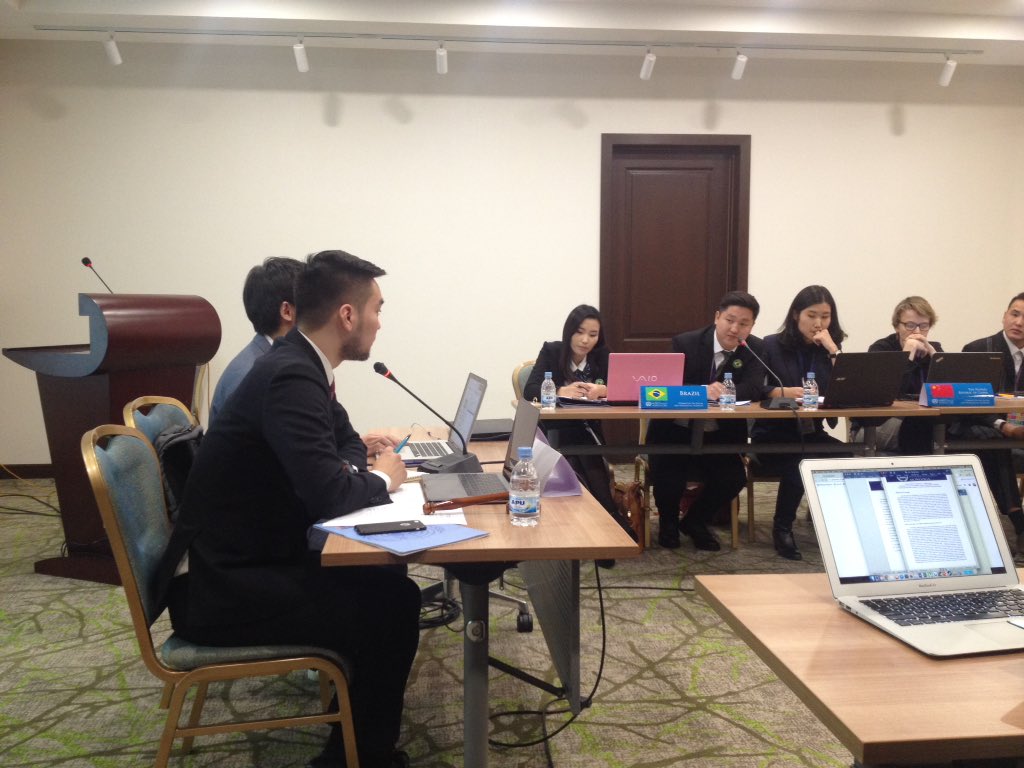 unyapmongolia's tweet photo. The Committee of Social and Human Sciences is officially started
Recent topic of discussion: Freedom of press #MUM2017 #UNESCO4Youth #UNYAPmn https://t.co/ahayiDWPps