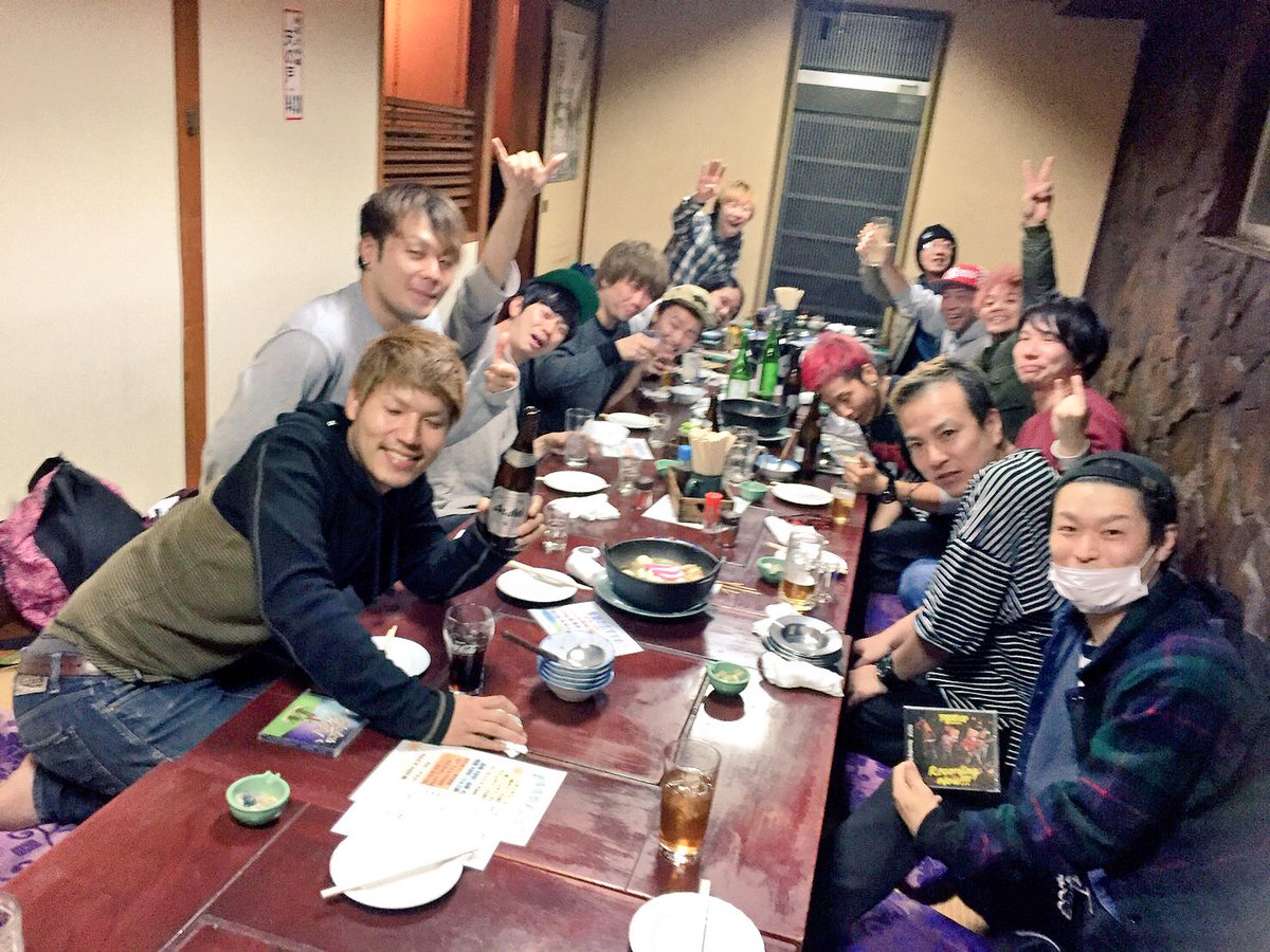 xhotsquallx's tweet image. 2017.11.17
ALRIGHT!!!tour秋田編
ありがとうございました！！

 #freecross #feelflip #hotsquall #秋田 #スウィンドル