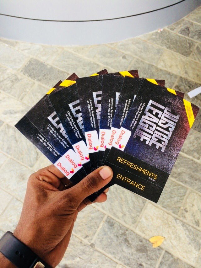 Kushiiiiiiiiya's tweet photo. Here we go 😍 #ThankYouDialog #ALLinDialog #JusticeLeague ❤️🔥 @dialoglk https://t.co/UVYQe2ozr0