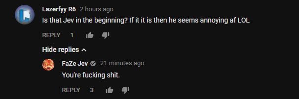 RubyGoesIn's tweet image. This is why we love you. @FaZeJev