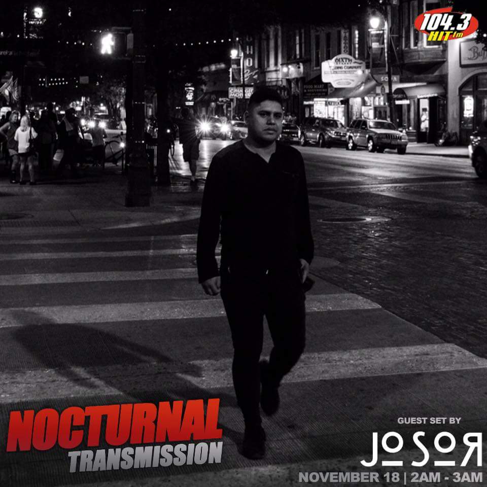 delicious1dario's tweet photo. Tonight #NocturnalTransmission on  @1043HitFm  2a-3a MT got a guest set from @djjosor https://t.co/Mf4xpNvYK3 https://t.co/RwbUwJWB7x