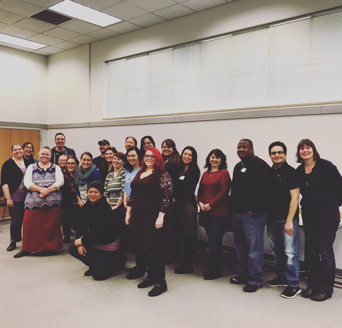CBaileyPrez's tweet photo. Great Leadership Development Class today on "Trust and Building Community" with special guest @LWTechPrez. #LDP13 https://t.co/sljCIiBafB
