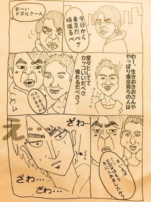 ドズルの上京物語。
ドズキオの私生活を漫画にしました。 