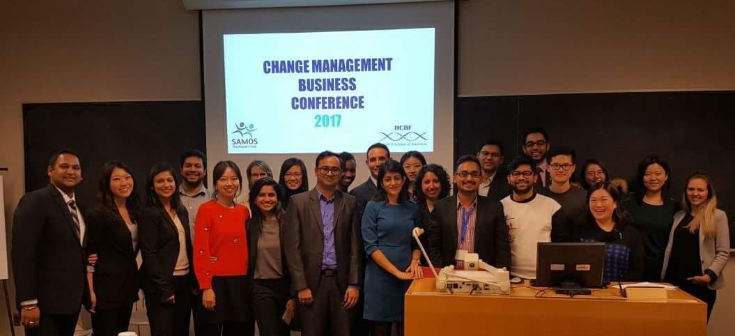 What a humbling experience organizing and bringing the first Change Management Business Conference at Schulich to life.

A big shout to @HCBF_Schulich for the support and contribution to make this event meaningful for the #Schulich community
#SSBCHANGEMANAGEMENT2017