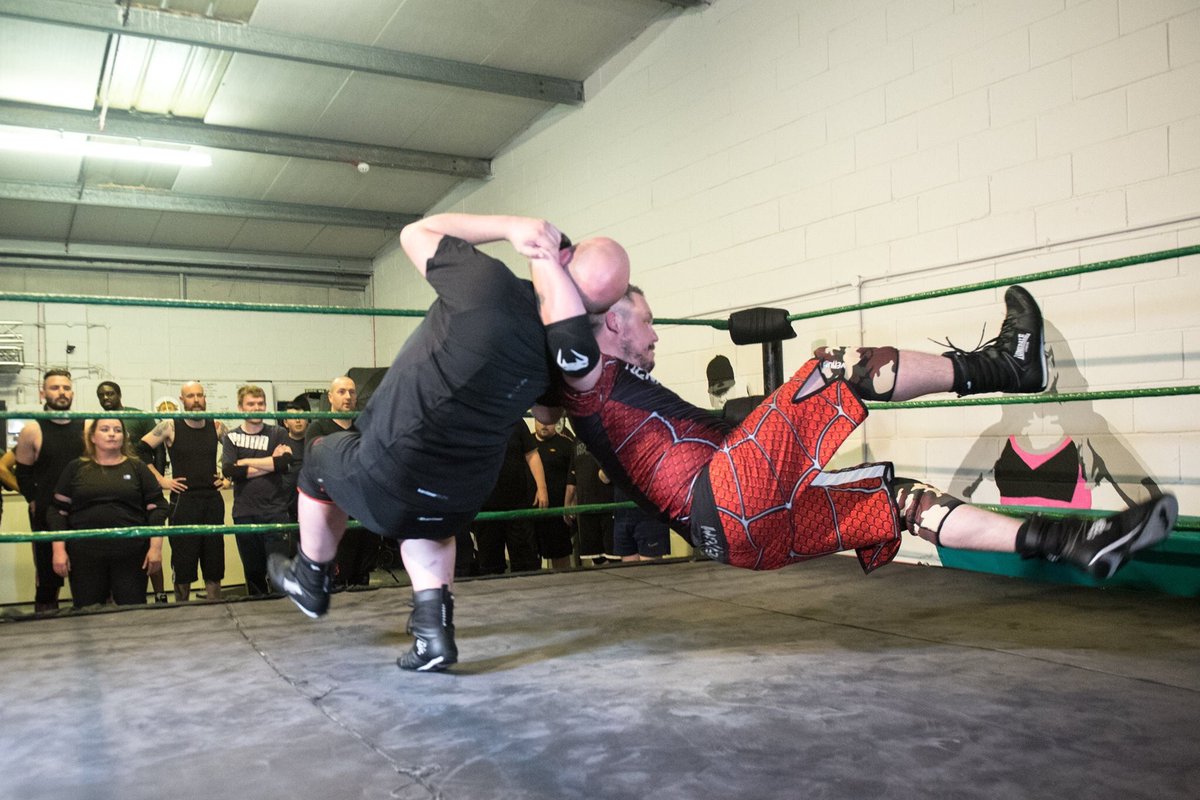 Wrestling for charity in Preston at Evoque tonight. Wish me luck!