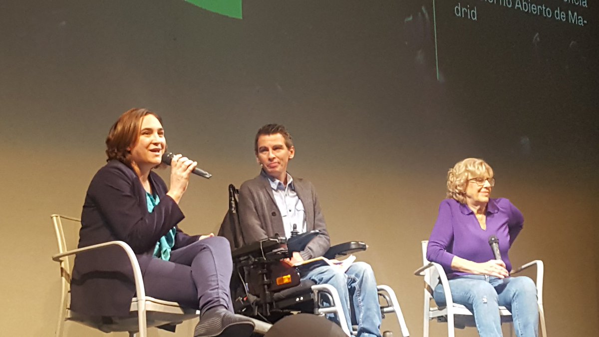 francesca_bria's tweet photo. Democracy needs cities &amp; new forms of  participation as a response to the crisis of formal democracy @AdaColau #CiudadesDemocraticas https://t.co/4WJbYVzoDZ