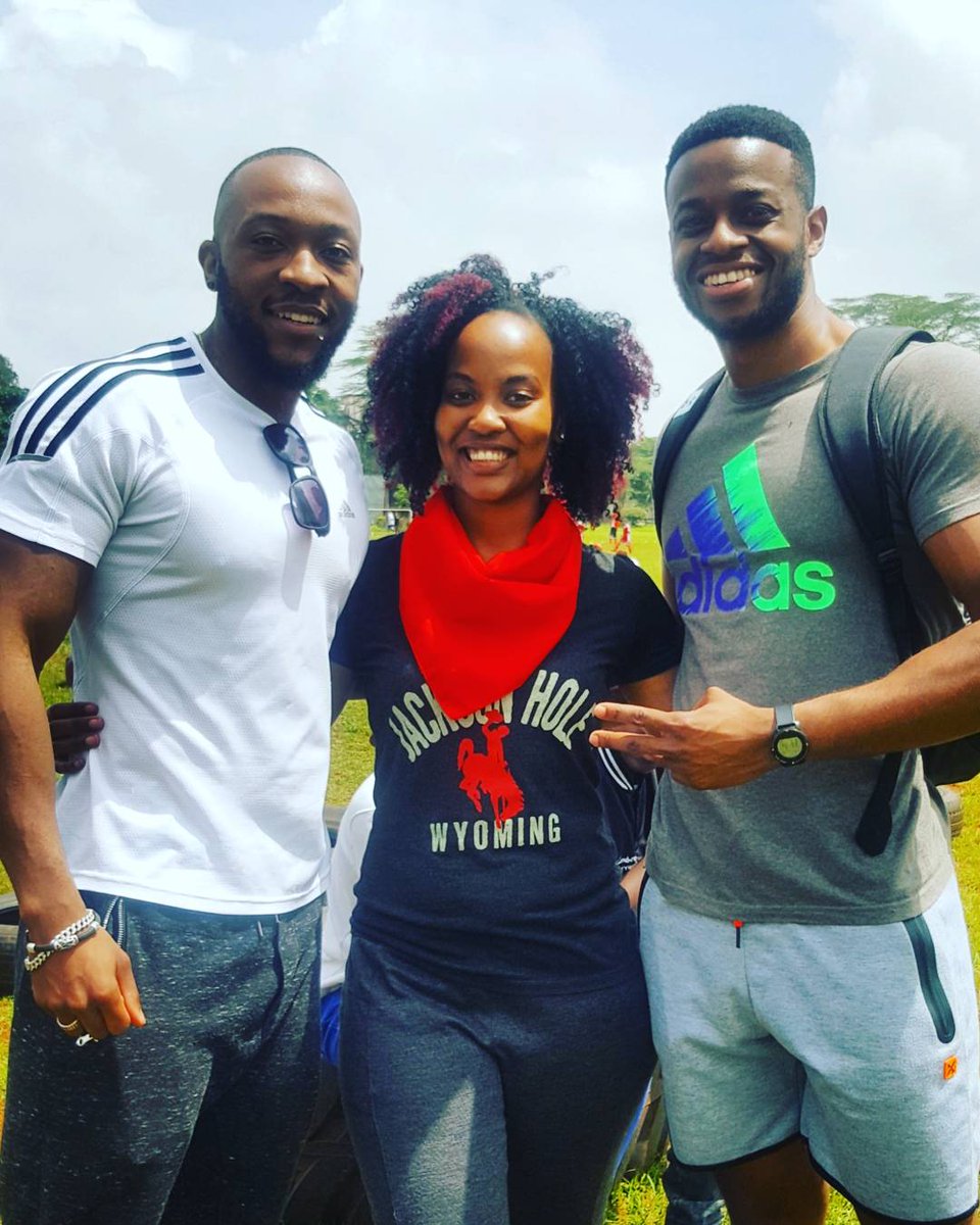 MumbindunguKE's tweet photo. @JustGymItFranki and @JustGymItShiv in person actually look like they do on their IG pics 🤣🤣🤣
Funtimes at #StanChartMarathon2017 pre-event #RunWithHenry 💪💪 https://t.co/pDbdl7BAus