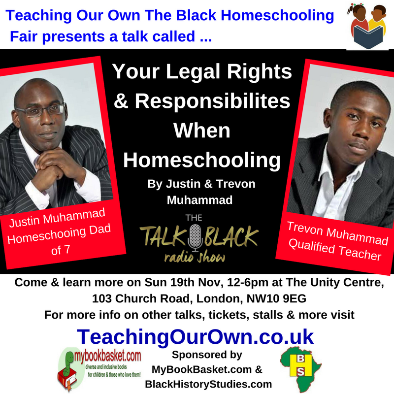 teachingourown's tweet photo. Check out all the speakers you'll be able to learn from &amp; enjoy this Sunday at Teaching Our Own The Black Homeschooling Fair at The Unity Centre, 103 Church Road, NW10 9EG, 12-6pm - Book your tickets NOW at https://t.co/ihi4aheX12 https://t.co/66eNi5tacY
