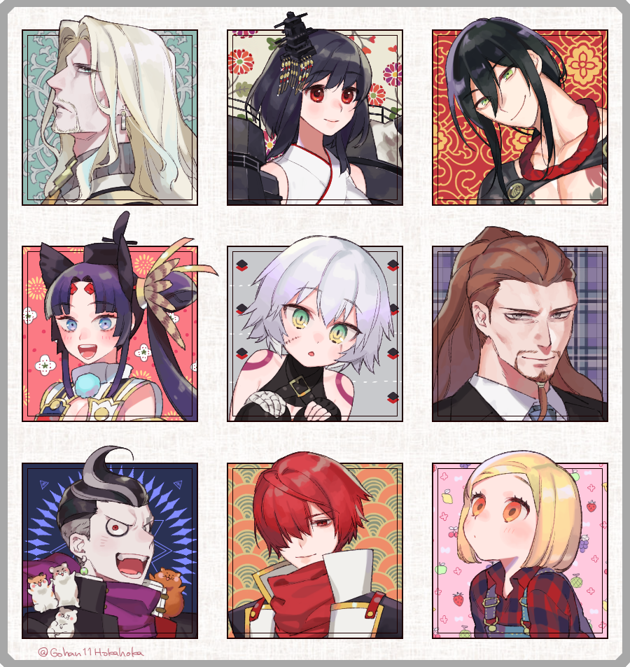 ジャック・ザ・リッパー(Fate) 「顔だけ描くやつ  タグに反応くださった方ありがとうございました! 」|皿のイラスト