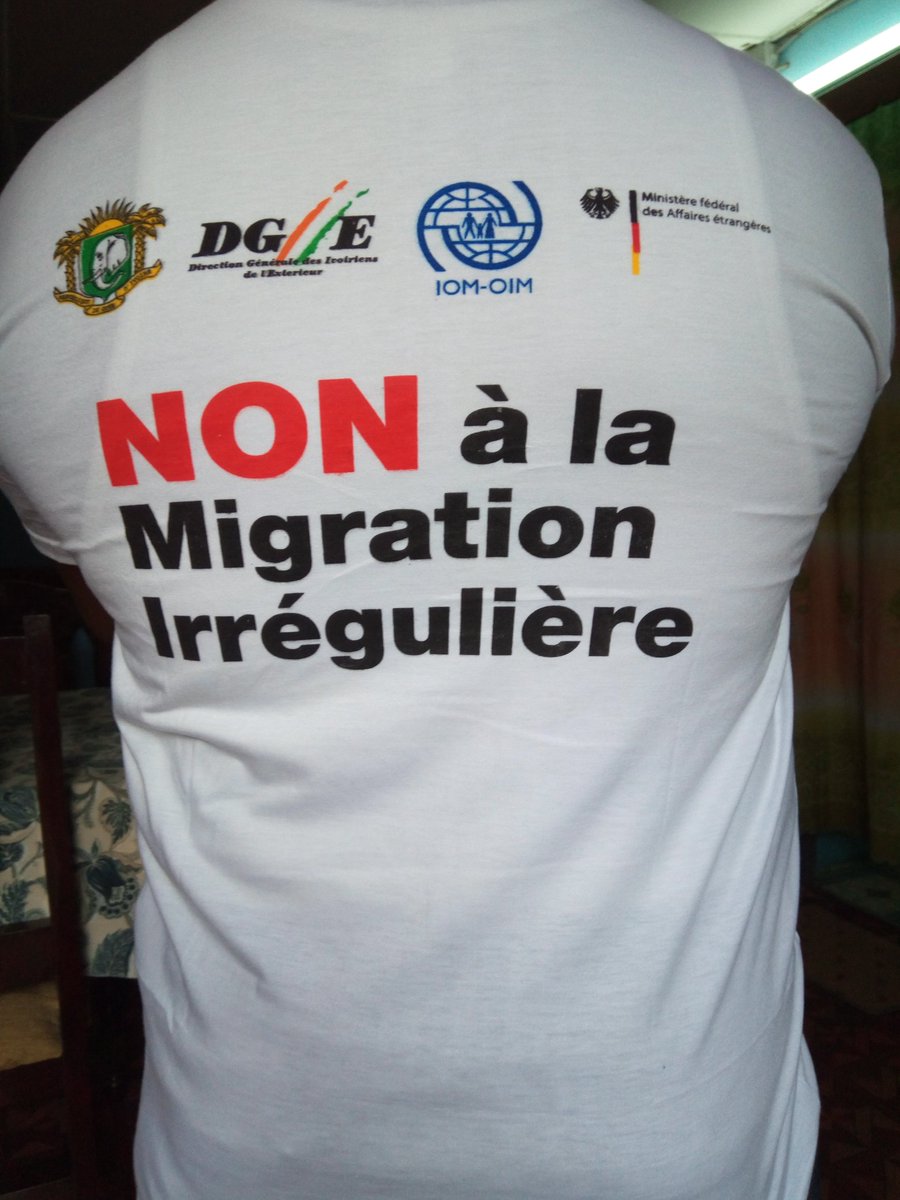 RMPLUSCI's tweet photo. Tous contre Ce phénomène la #migration #irrégulière
@bouake @pscpd_bouake #vu225 #internewsci #civ 225 @yoroba #OIM @montresorkonan https://t.co/LCMd52848L