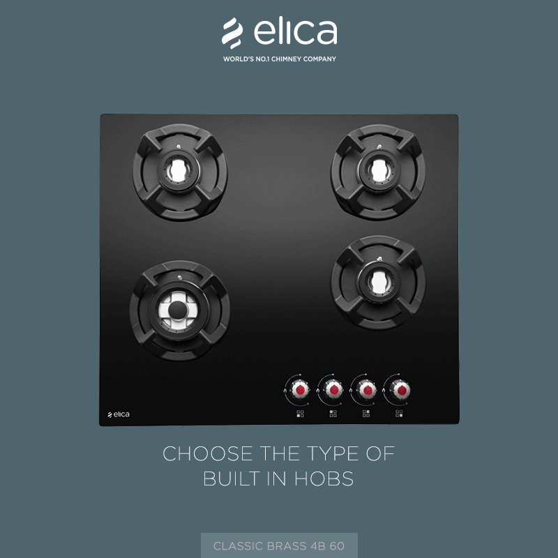 Elica India on Twitter "Elica gives a choice in Builtin Hobs for